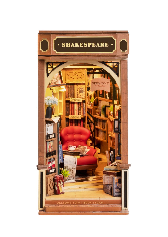 3D Puzzle Kit - Book Nook - Bookstore