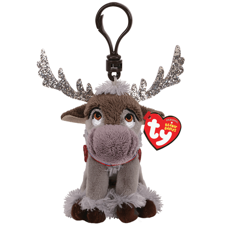 Stuffy Keychain - Ty - Sven Reindeer 5"