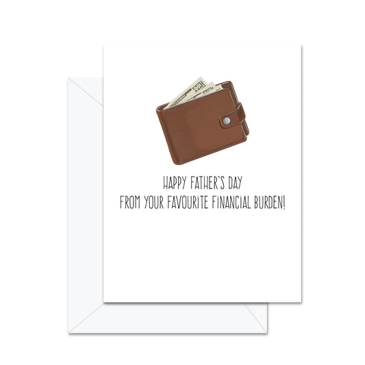Card - Father's Day - Financial Burden