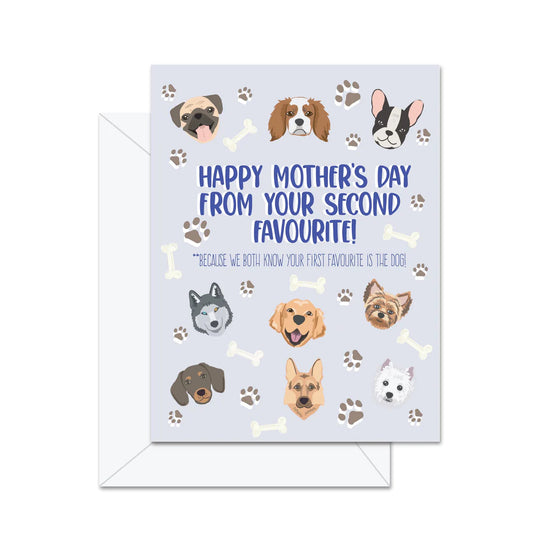 Card - Mother's Day - Second Favourite