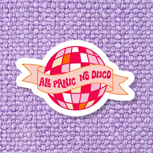 Sticker - All Panic No Disco