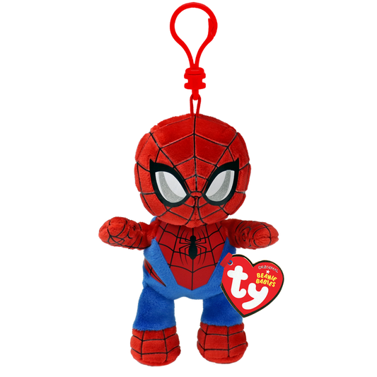 Stuffy Keychain - Ty - Spiderman 5"