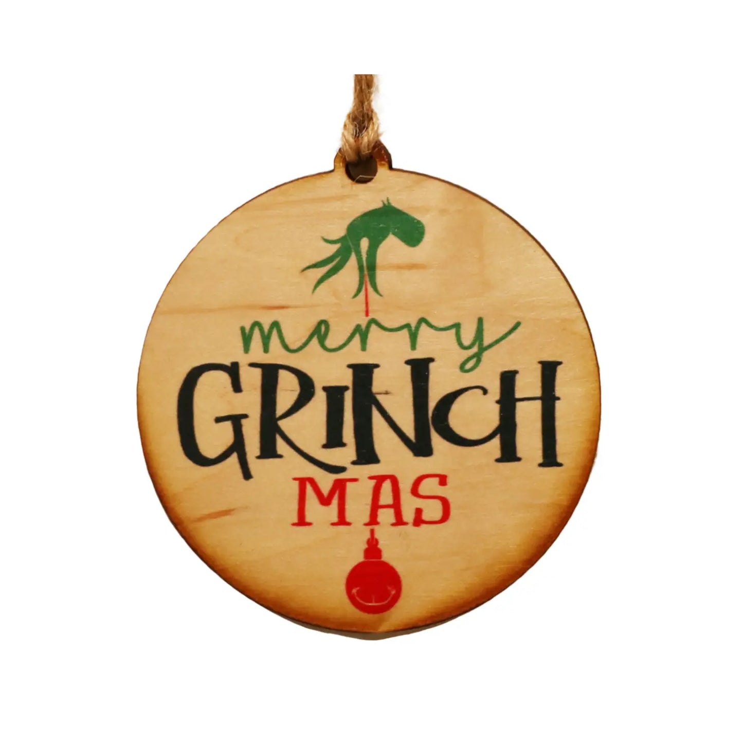 Ornament - Merry Grinch-Mas