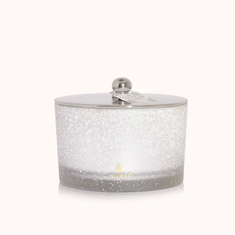 Thymes - Frasier Fir Flocked Candle - 3 Wick 11.5oz