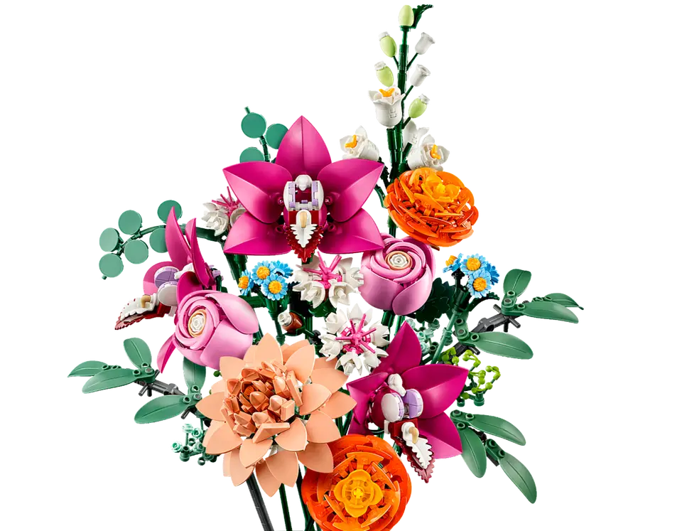 LEGO® Botanicals Pretty Pink Flower Bouquet