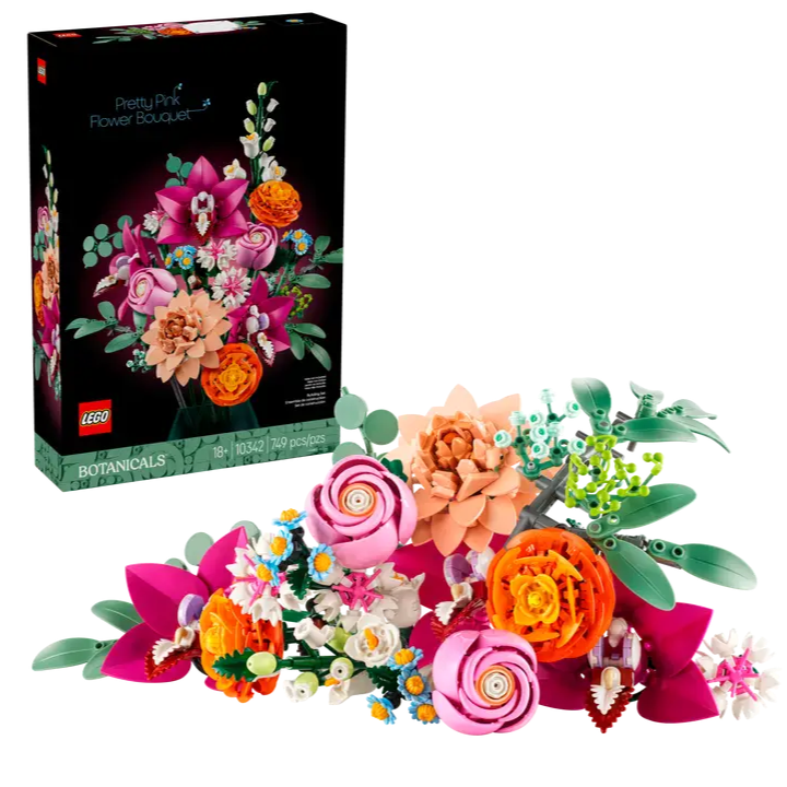 LEGO® Botanicals Pretty Pink Flower Bouquet