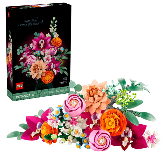 LEGO® Botanicals Pretty Pink Flower Bouquet