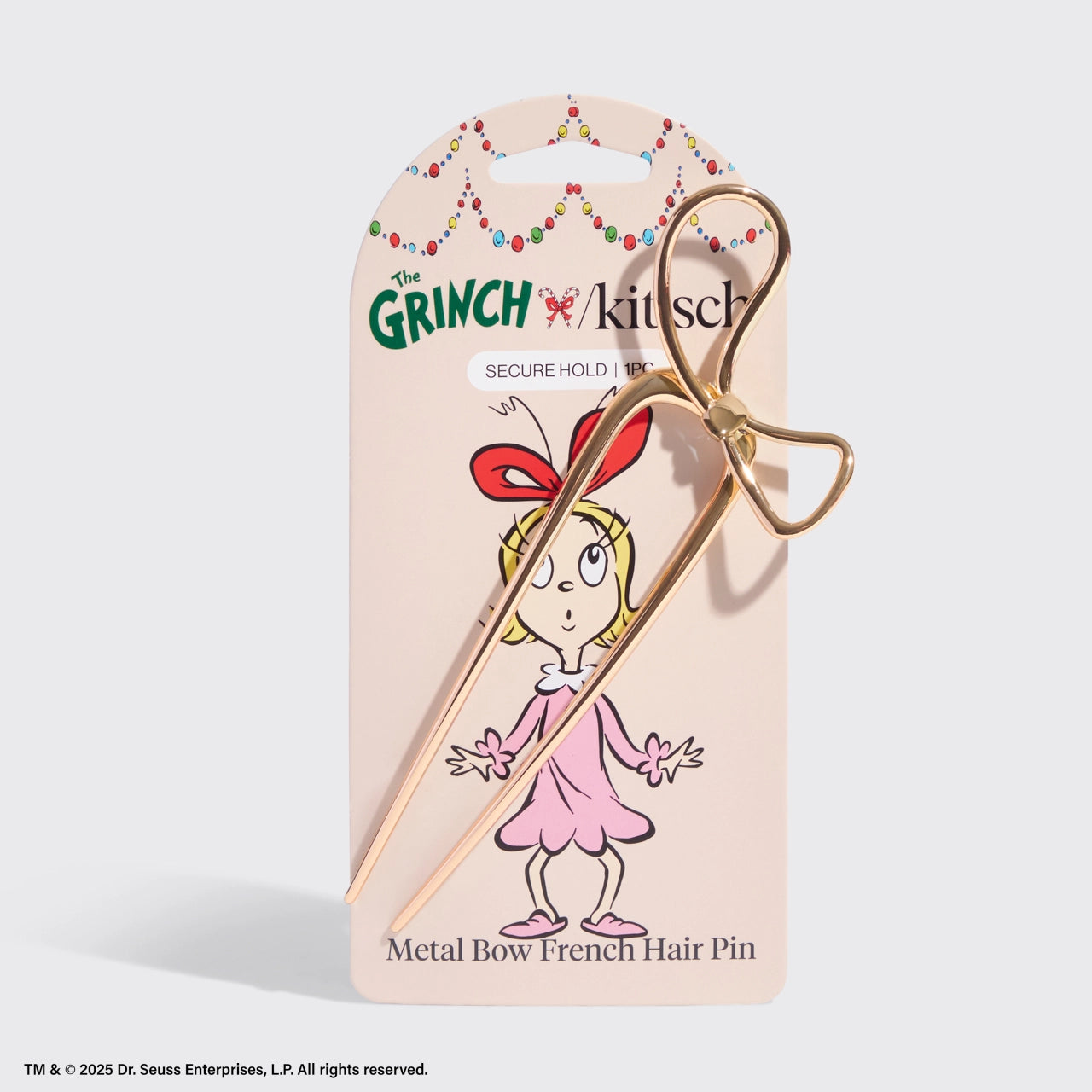 Styling Pin - The Grinch - Gold