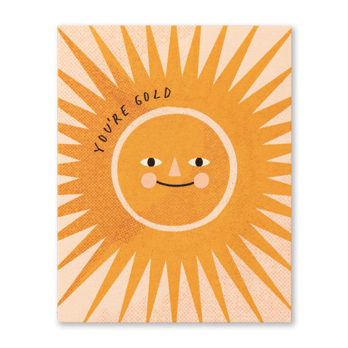 Card - Friendship - You're Gold.
