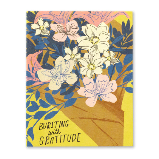 Card - Thank You - Bursting with Gratitude