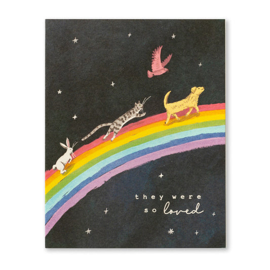 Card - Pet Sympathy- They Were So Loved