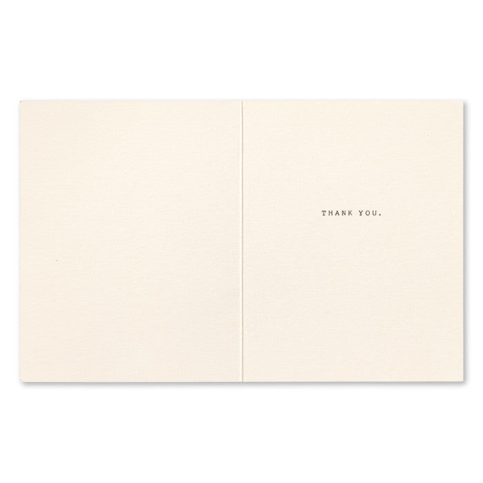 Card - Thank You - Happiness & Gratitude Are Intertwined