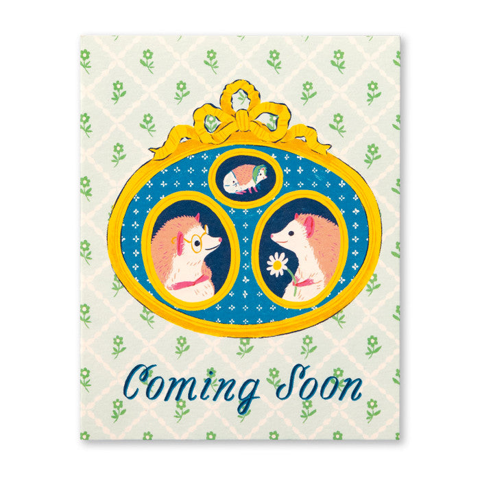 Card - New Baby - Coming Soon