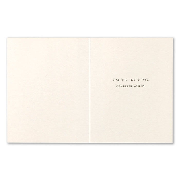 Card - Wedding - Some Things Are Meant To Be