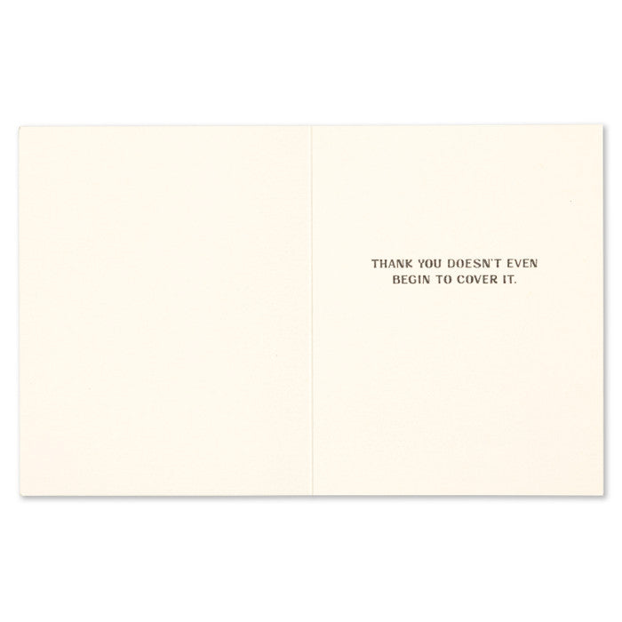 Card - Thank You - Okay, For Real...