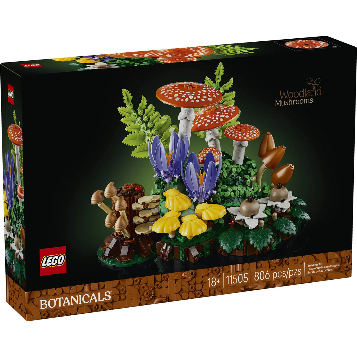LEGO® Botanicals Woodland Mushrooms