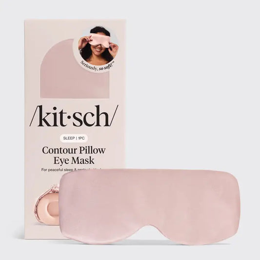 Pillow Sleep Mask - Contour - Blush Pink