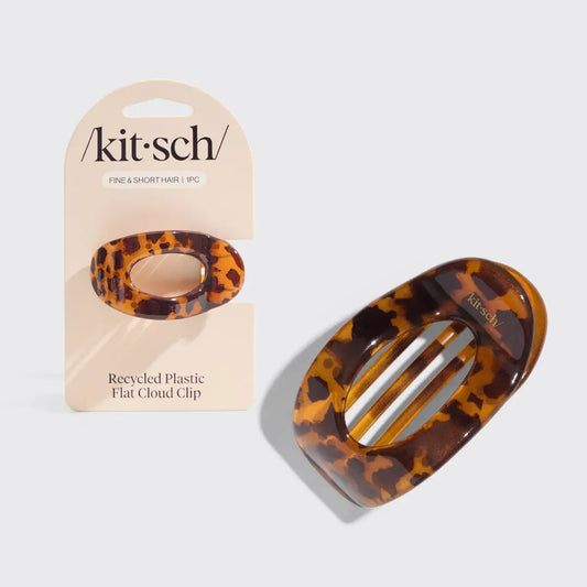 Hair Clip - Cloud Flat - Tortoise Small
