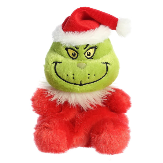 Stuffy - Palm Pals - Santa Grinch - 5"