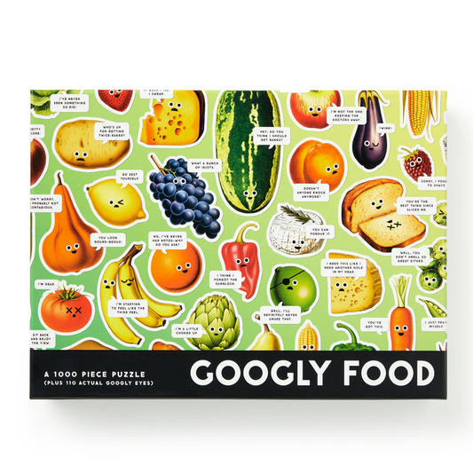 Puzzle - Googly Food - 1000 Piece