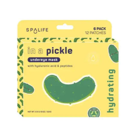 Under Eye Masks - Hydrating In A Pickle - 6 Pack