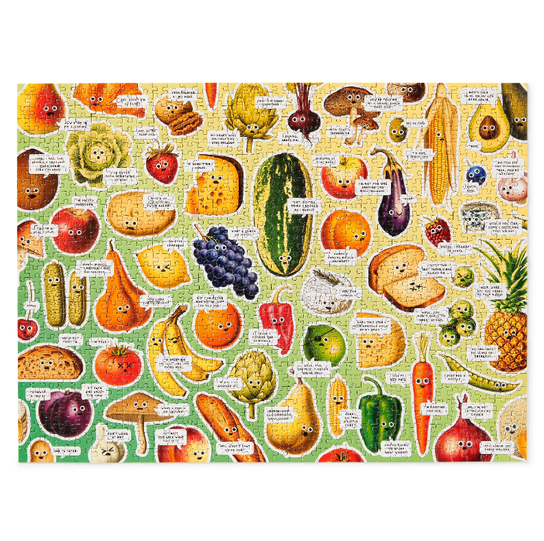 Puzzle - Googly Food - 1000 Piece
