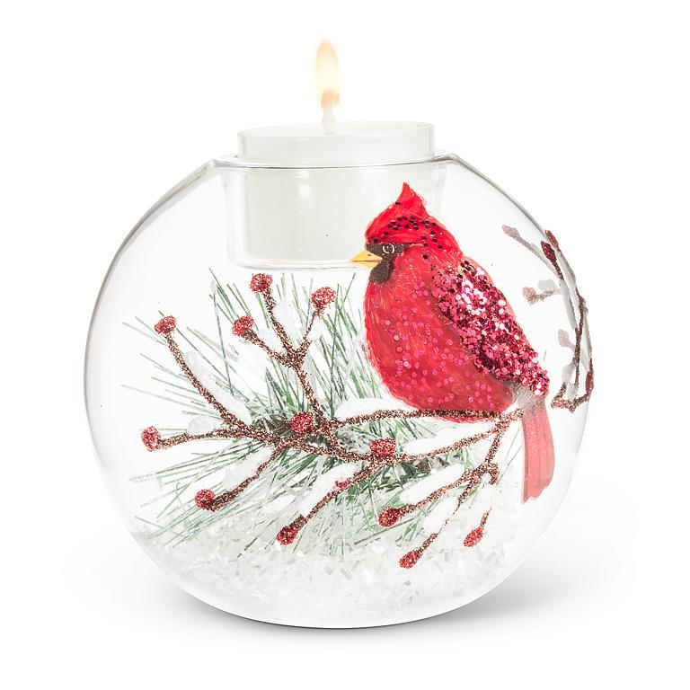 Candle Holder - Cardinal