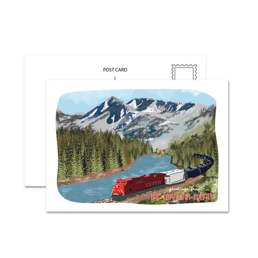 Postcard - The Canadian Rockies