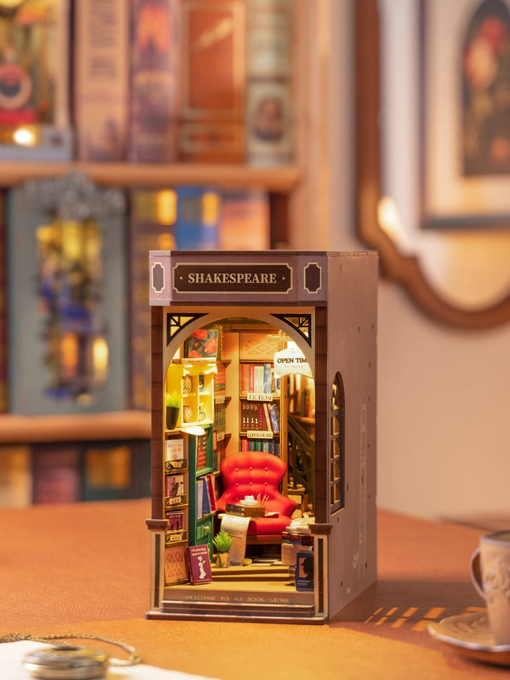 3D Puzzle Kit - Book Nook - Bookstore