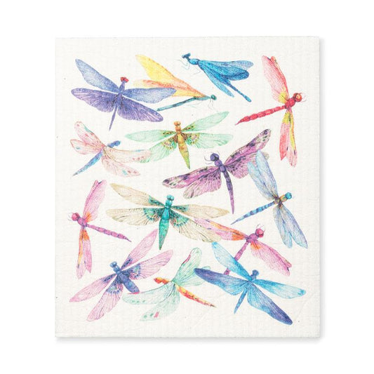 Swedish Dishcloth - Dragonflies
