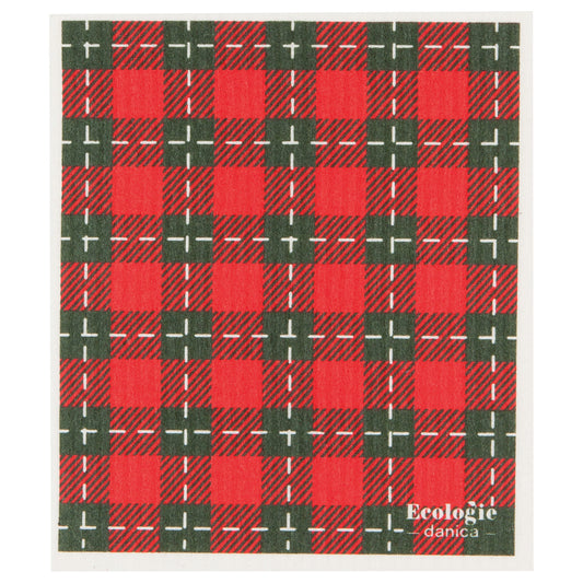 Swedish Dishcloth - Tartan