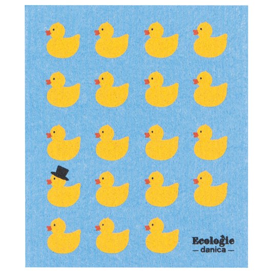 Swedish Dishcloth -  Rubber Duckies