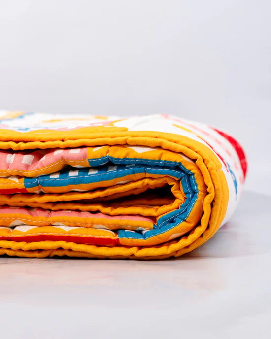 Quilted Blanket - Spring Icons