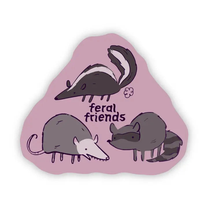 Sticker - Feral Friends