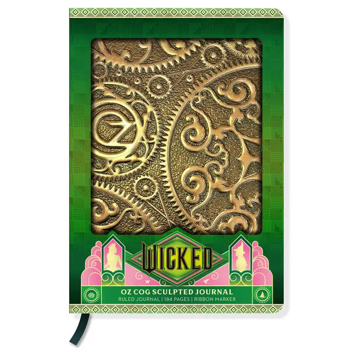 Journal - Wicked - Sculpted Oz Cogs