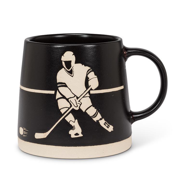 Mug - Hockey Player - Black