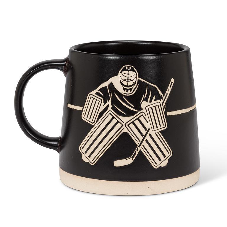 Mug - Hockey Player - Black