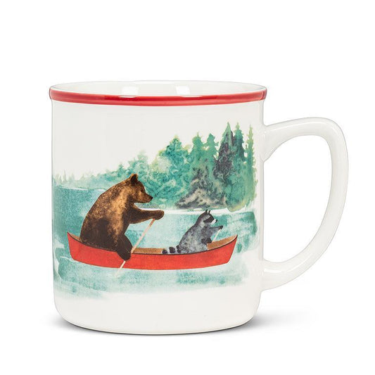 Mug - Animals in Canoe - 16oz