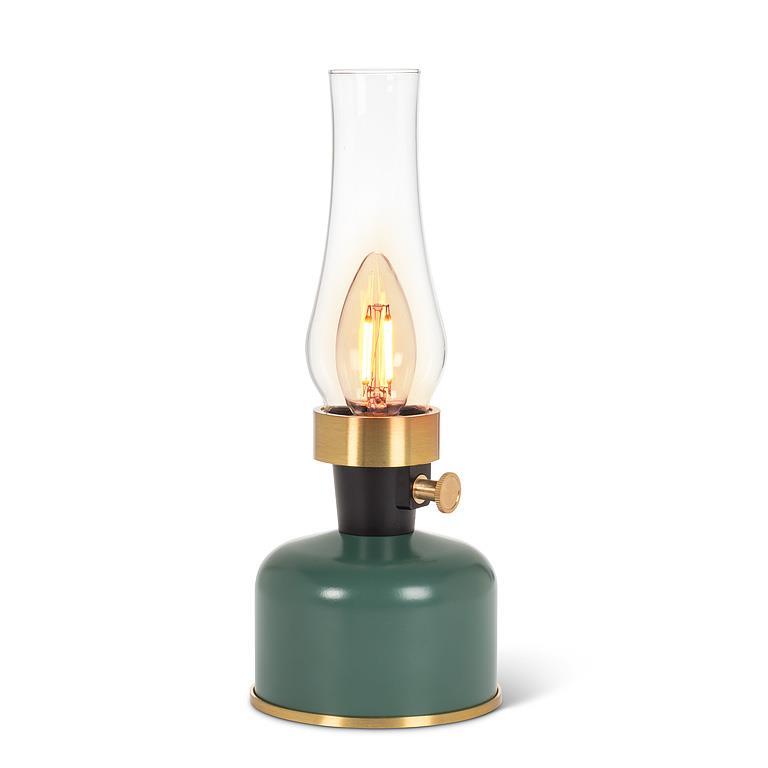 LED Lantern - Dimmable Green - 10.5"