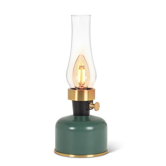 LED Lantern - Dimmable Green - 10.5"