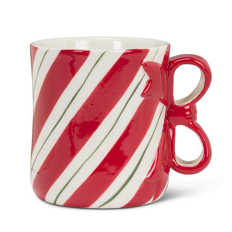 Mug - Peppermint Ribbon - 14oz