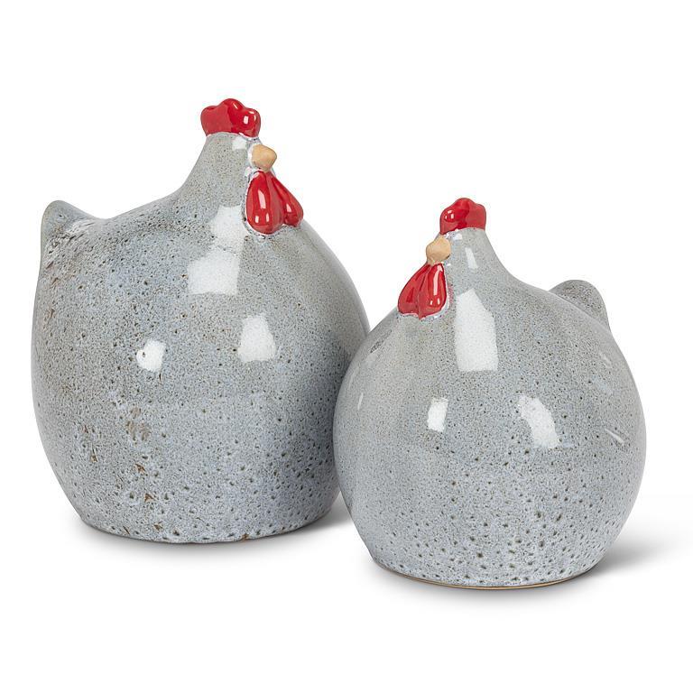 Decor Piece - Medium Round Chicken - 5.5"