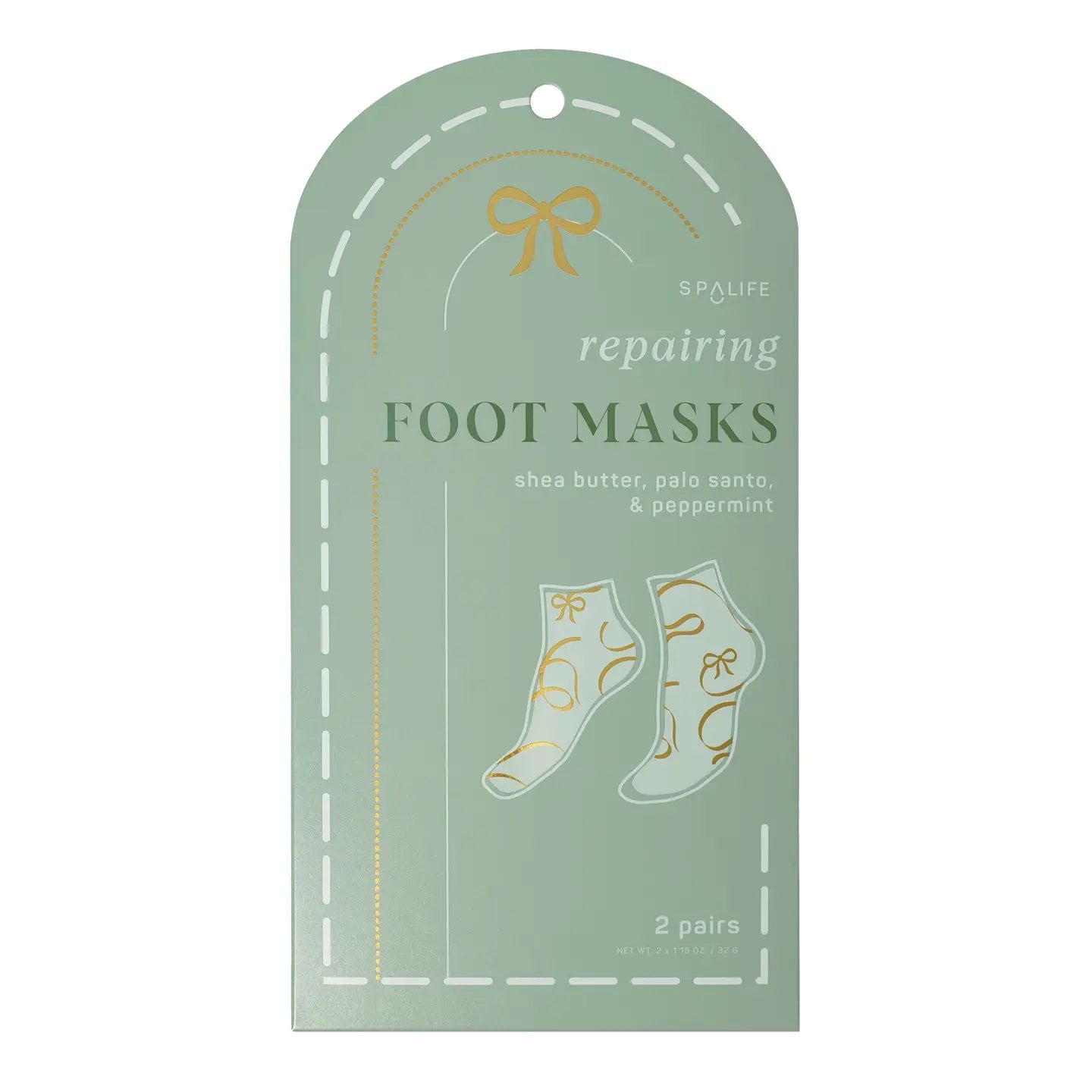 Foot Mask - Repairing Peppermint - Set of 2 Pairs