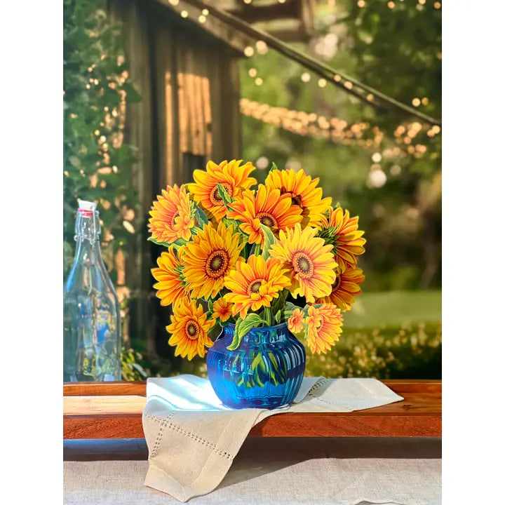 Paper Bouquet - Sunflowers - 12"