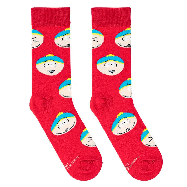 Socks - Large Crew - South Park Cartman