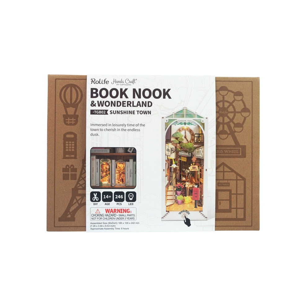 3D Puzzle Kit - Book Nook - Sunshine Town