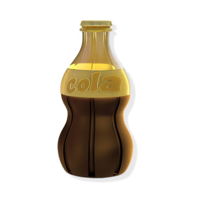 Squish Toy - Gummy Cola Bottle - Scented