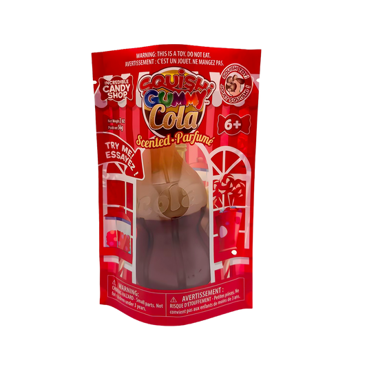 Squish Toy - Gummy Cola Bottle - Scented