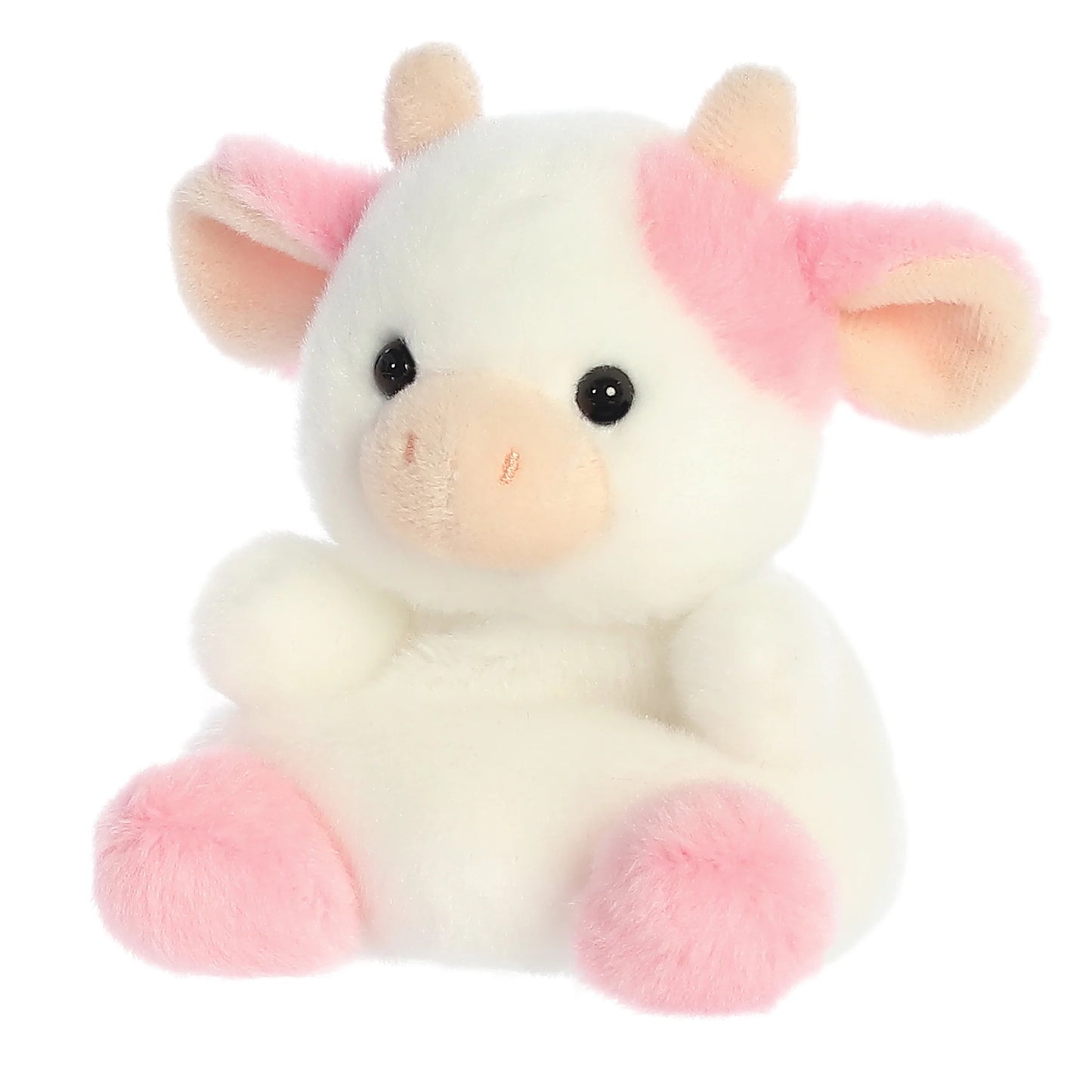 Stuffy - Palm Pals - Belle Strawberry Cow