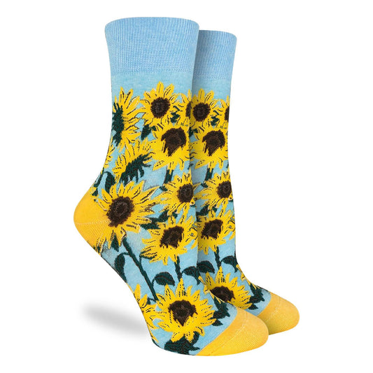 Socks - Small Crew  - Sunflowers